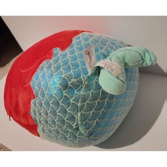 Squishmallow Disney The Little Mermaid Ariel Plush 10” Stuffed Animal - Picture 8 of 10